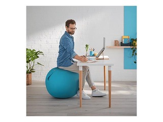 Balance ball Leitz Ergo Cosy Active, calm blue, 65cm