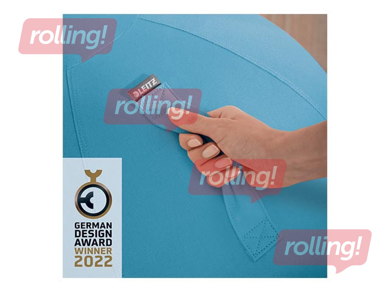Līdzsvara bumba Leitz Ergo Cosy Active, zila, 65cm