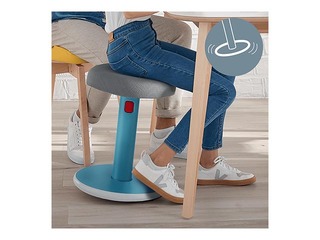Multifunkcionāls, regulējams krēsls Leitz Ergo Cosy, pelēks/zils