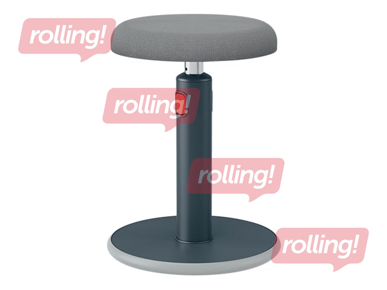 Multifunkcionāls, regulējams krēsls Leitz Ergo Cosy, pelēks