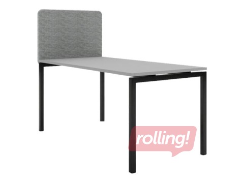 Acoustic partition, 80 cm, gray