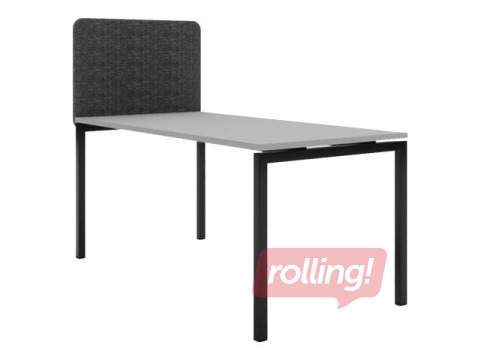 Acoustic partition, 80 cm, dark gray
