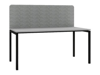 Akustiskā starpsiena, 140 cm, pelēka 