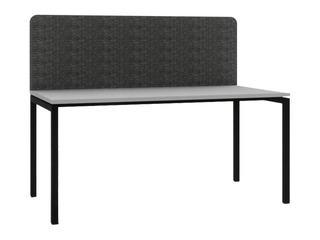 Acoustic partition, 160 cm, dark gray