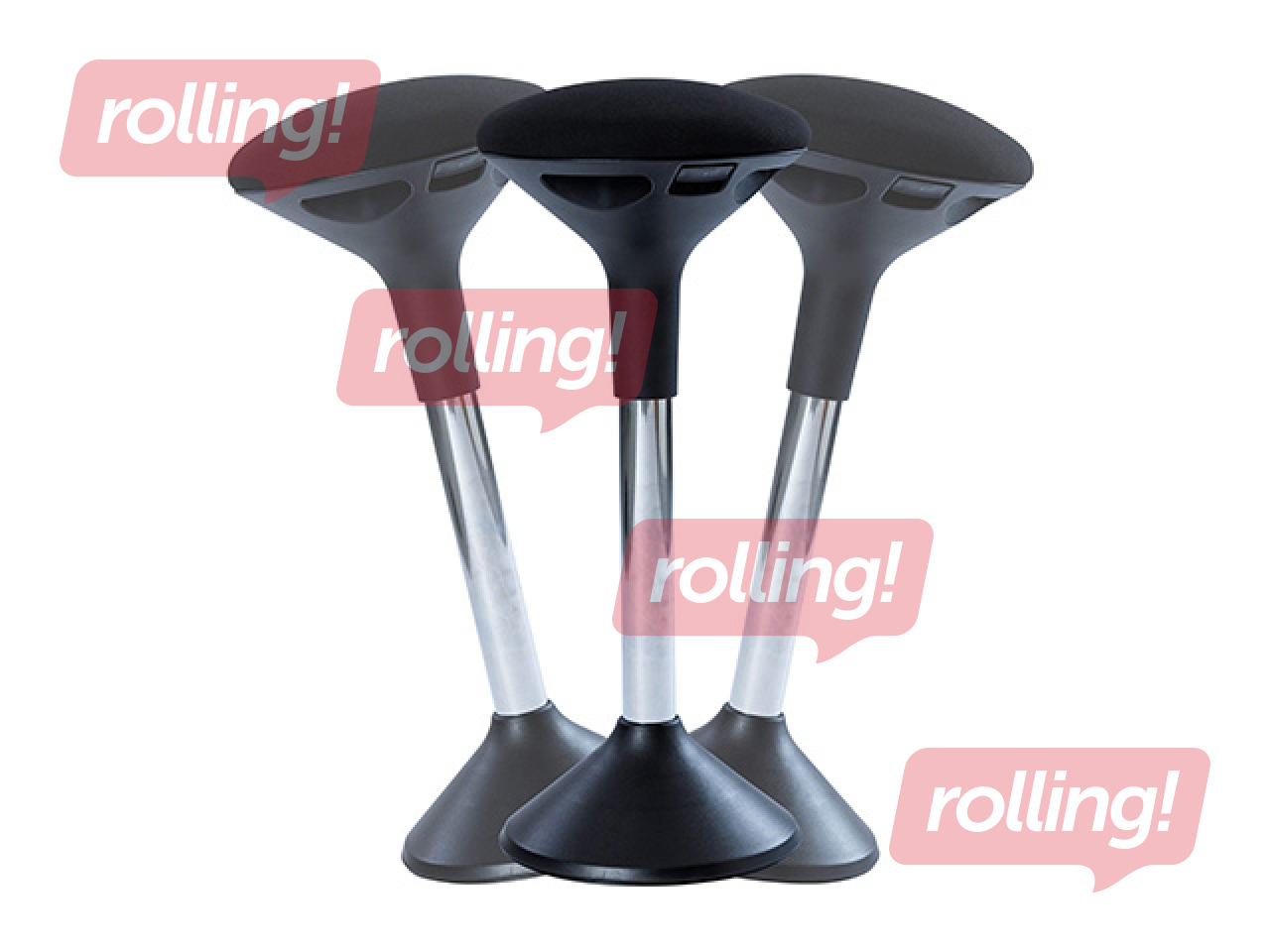 Biroja krēsls, Sun-Flex, Active, melns