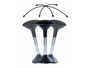 Biroja krēsls, Sun-Flex, Active, melns