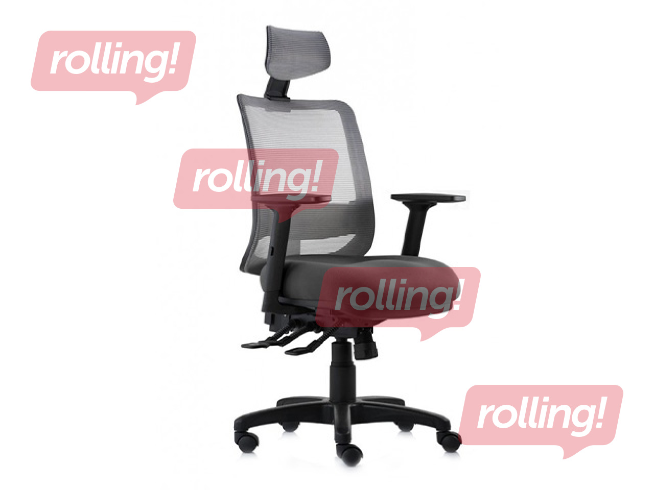 Biroja krēsls Motto, Ergo, melns