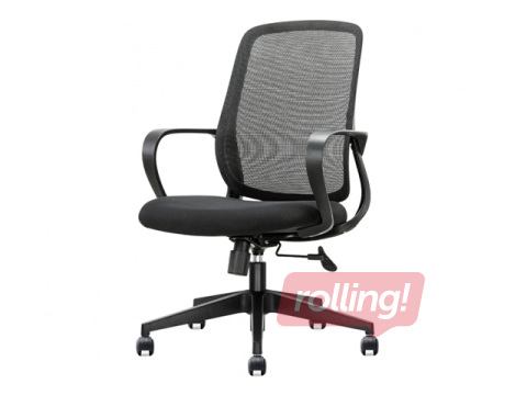 Biroja krēsls Nord, Erg, melns