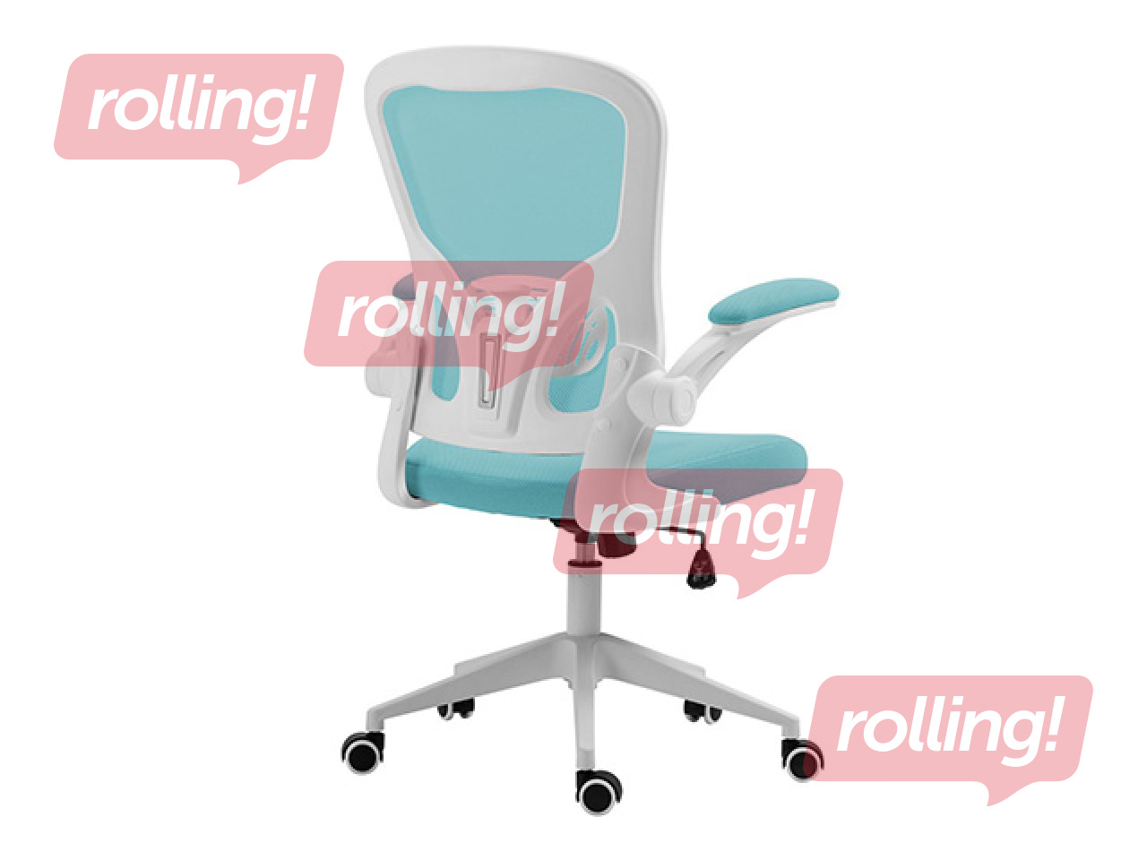 Office chair Chios, turquoise