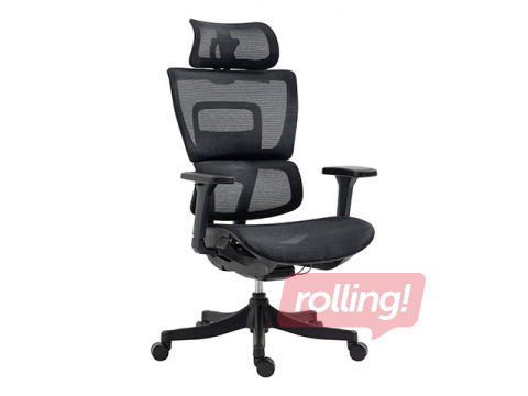 Biroja krēsls Skorpios, melns