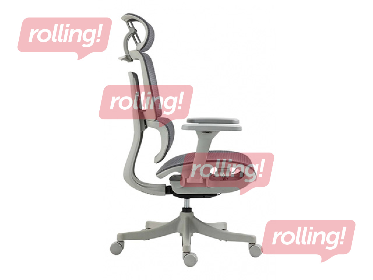Office chair Skorpios, grey