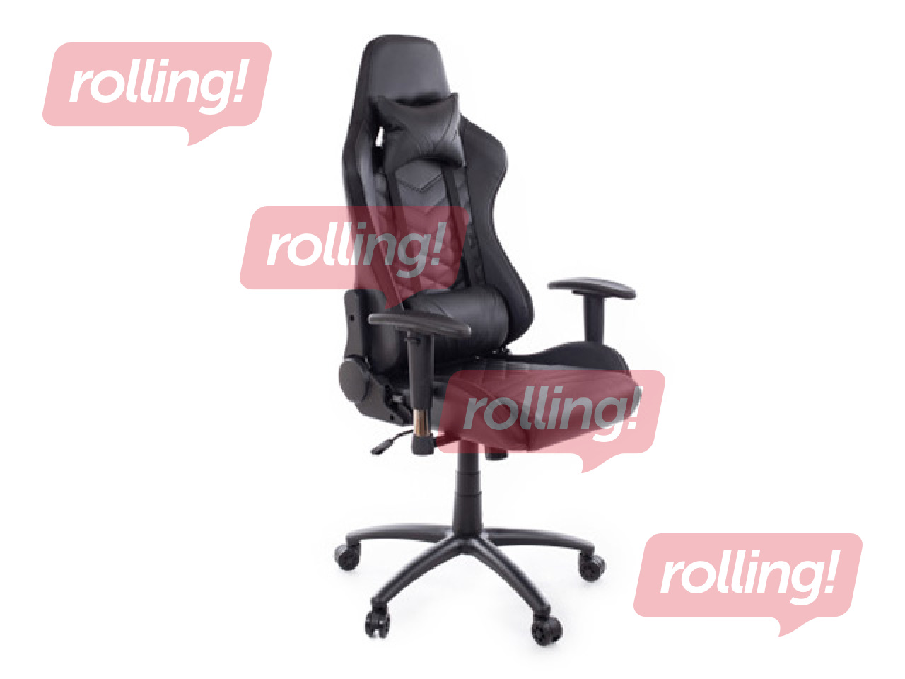 Gaming Chair Happy Game, 8051, black