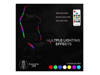 Gaming Chair Happy Game, 8051, black