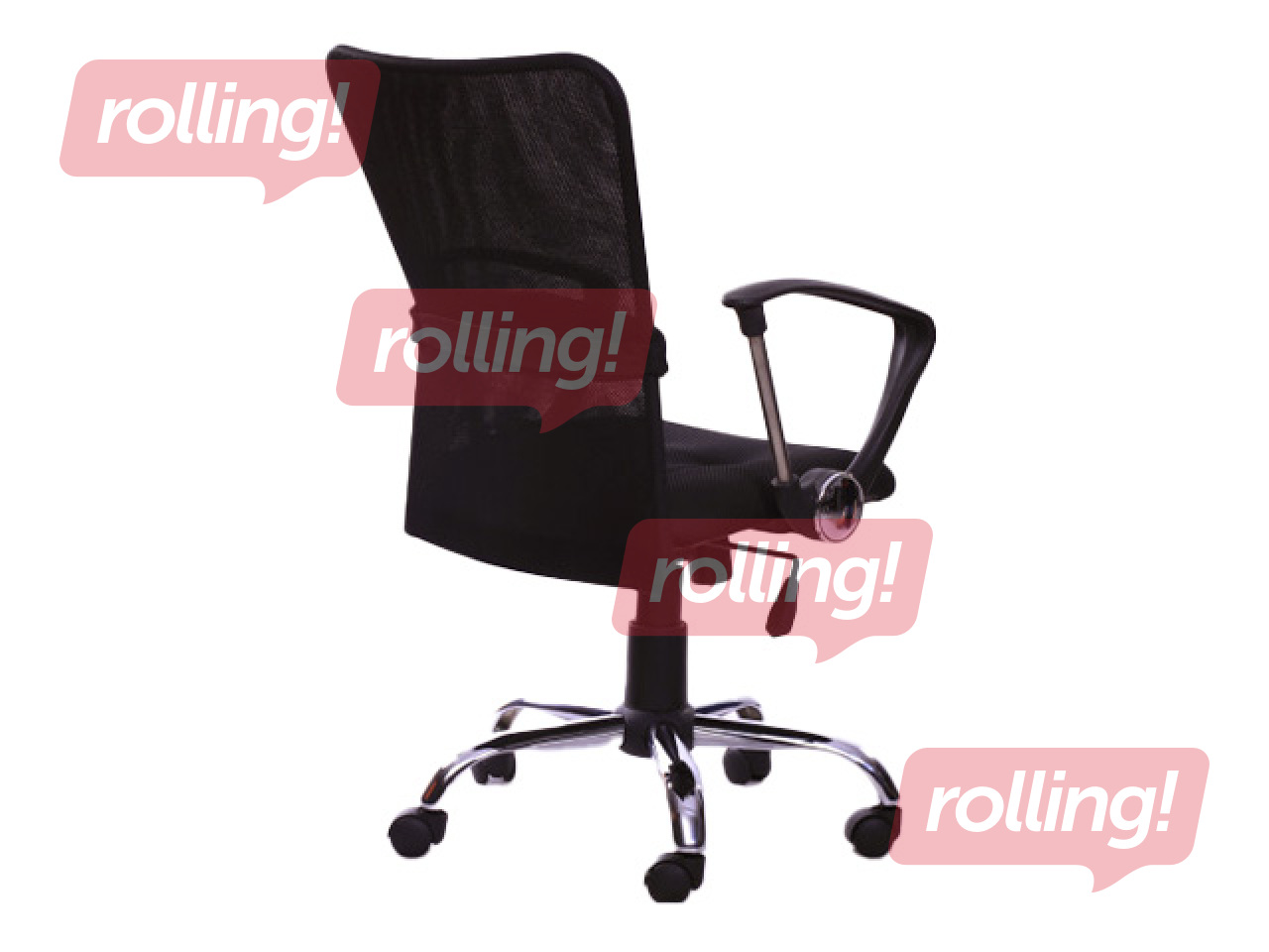 Biroja krēsls Happy Game, 4711, melns