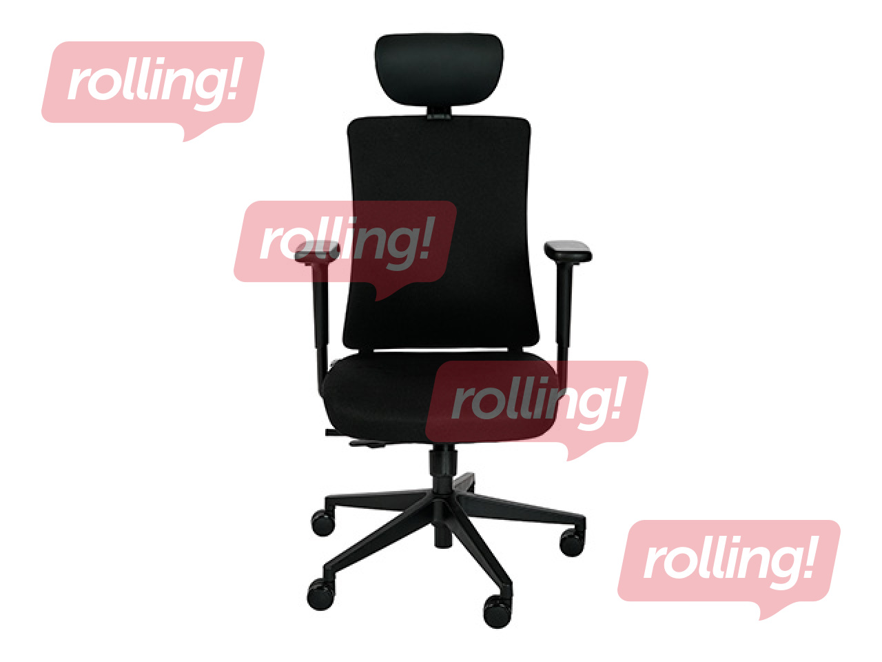 Biroja krēsls Sun-Flex EB, melns