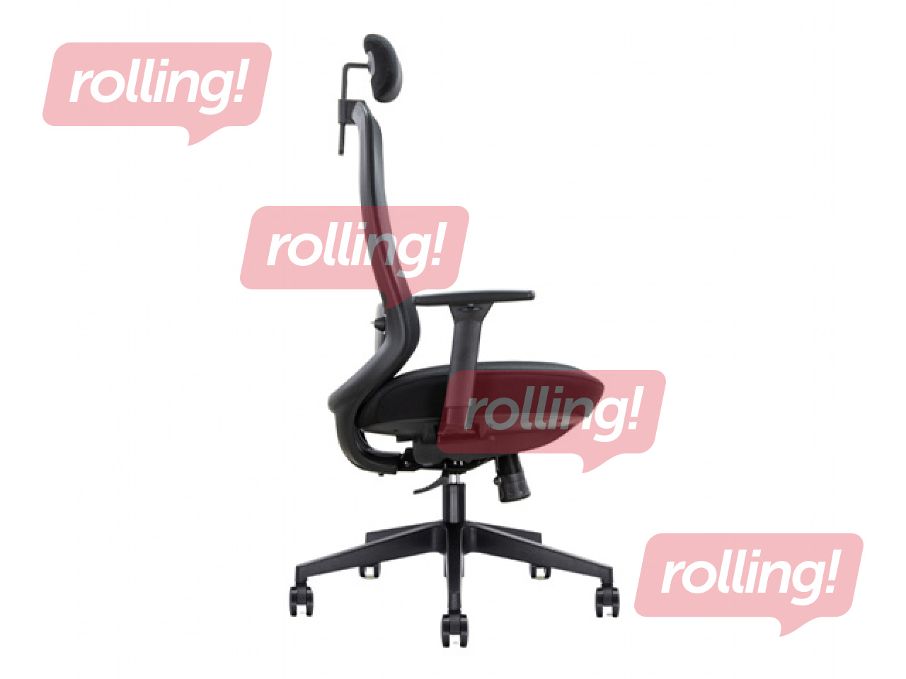 Офисное кресло Intrata Ergo, чёрное