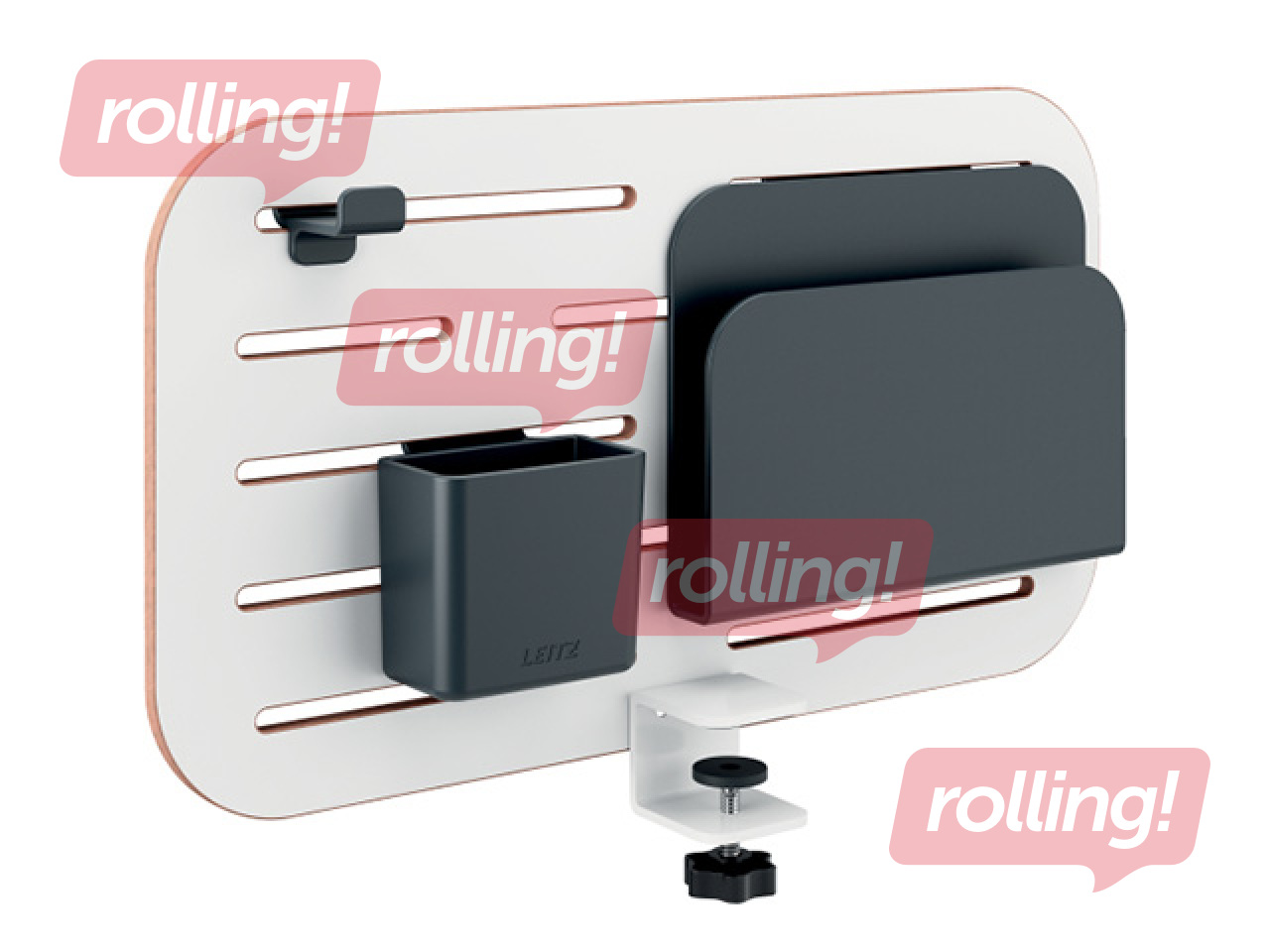 Galda organizators Leitz Ergo, perforēts, balts, 42x25cm