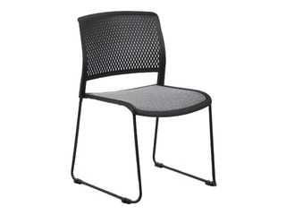 Visitor chair Viva, black