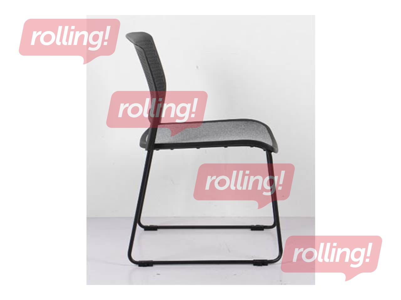 Visitor chair Viva, black