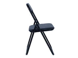 Visitor chair Caterina, foldable, black