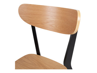 Стул Roxby, бежевый, чёрный