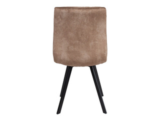 Стул Afton, коричневый, бархат