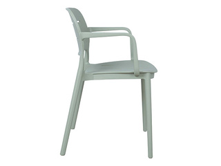 Krēsls Mango, plastmasa, zaļganpelēks