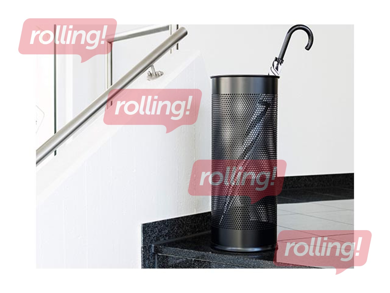 Vihmavarjude hoidja Durable, must