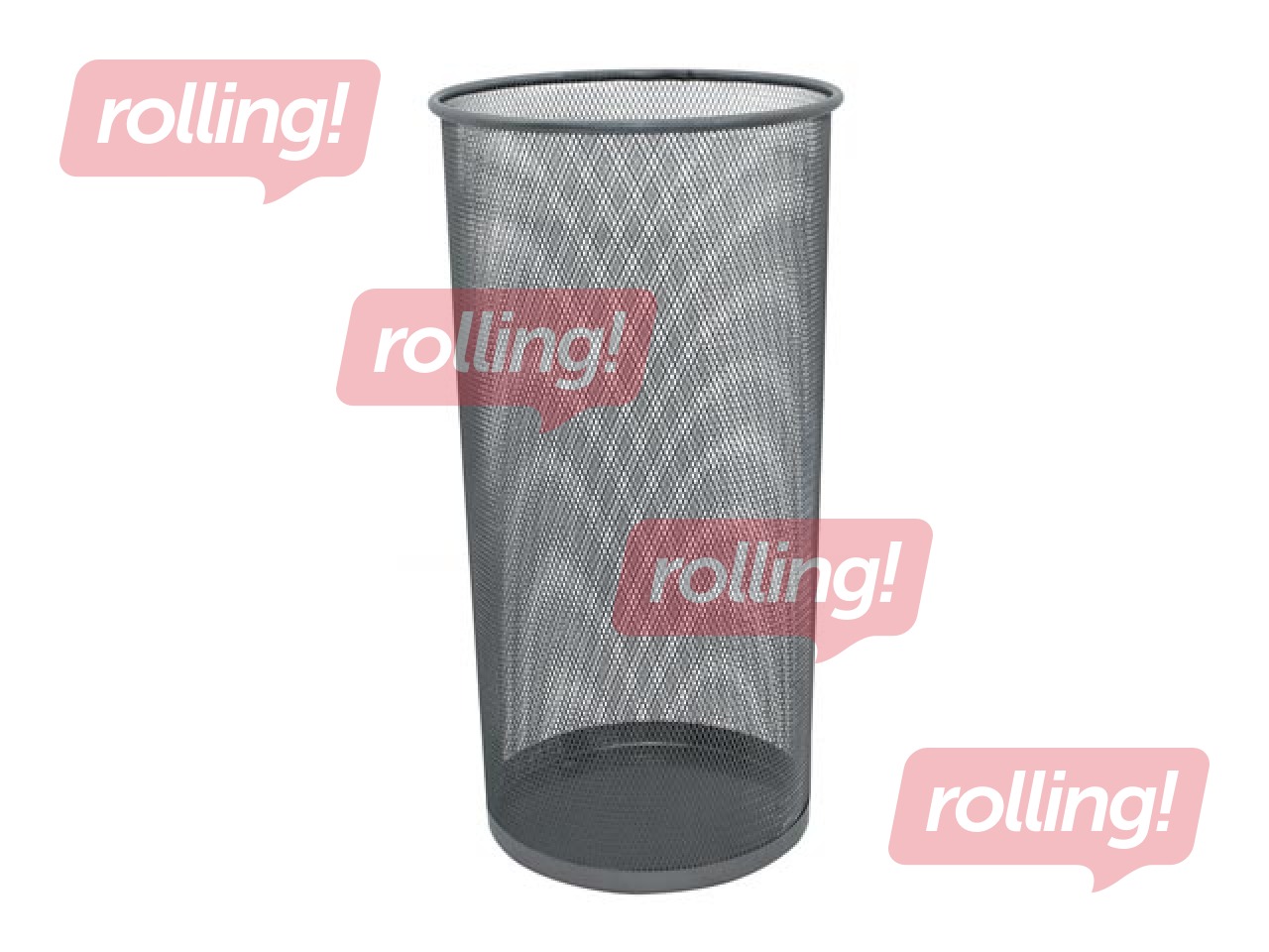 Lietussargu turētājs Q-connect, metāla, sudrabots