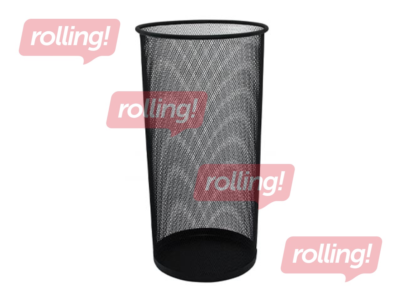 Umbrella Stand Q-connect, Metal, Black