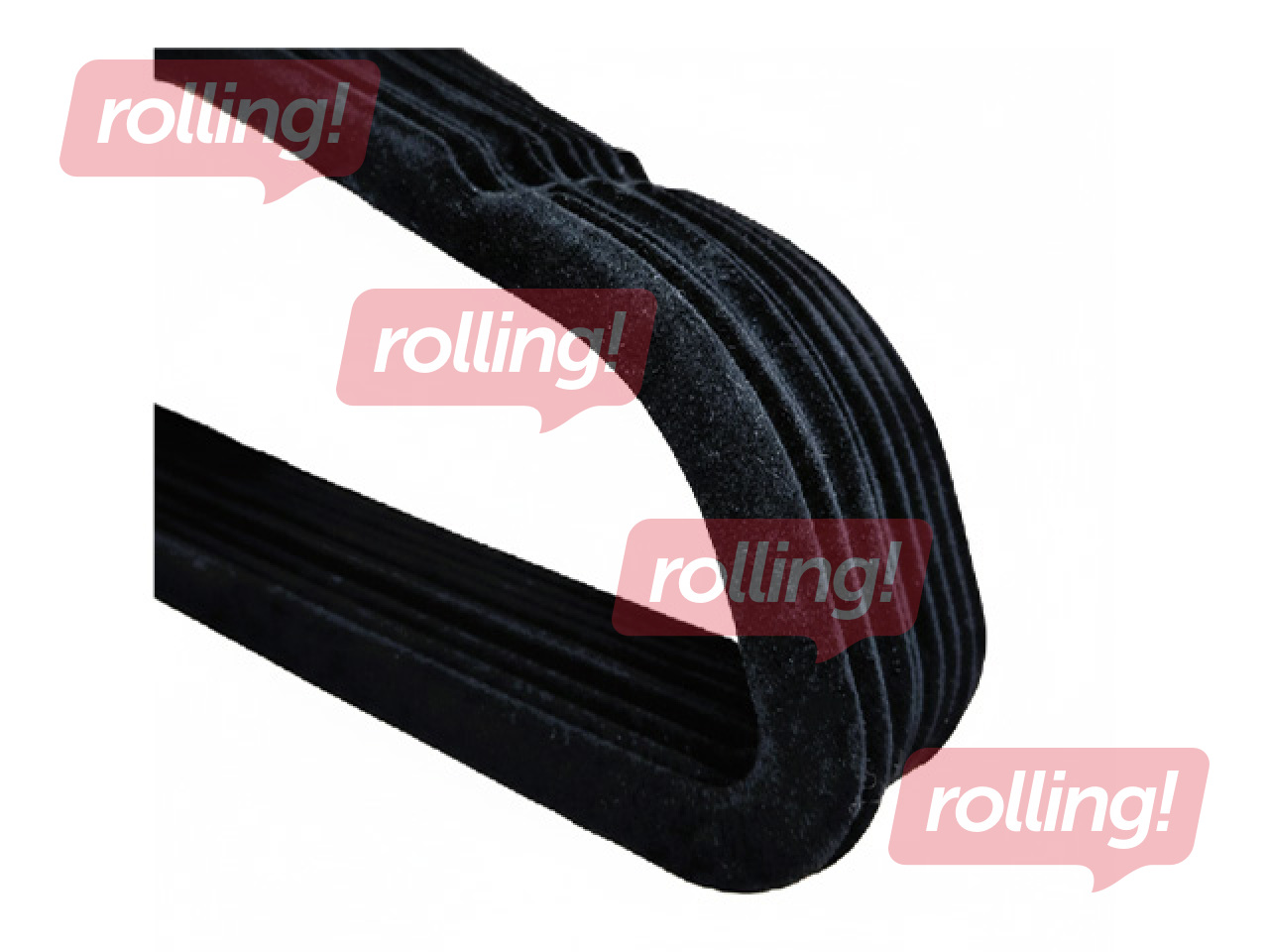 Вешалки для одежды Alpina, с бархатным покрытием, чёрные, 10 шт.