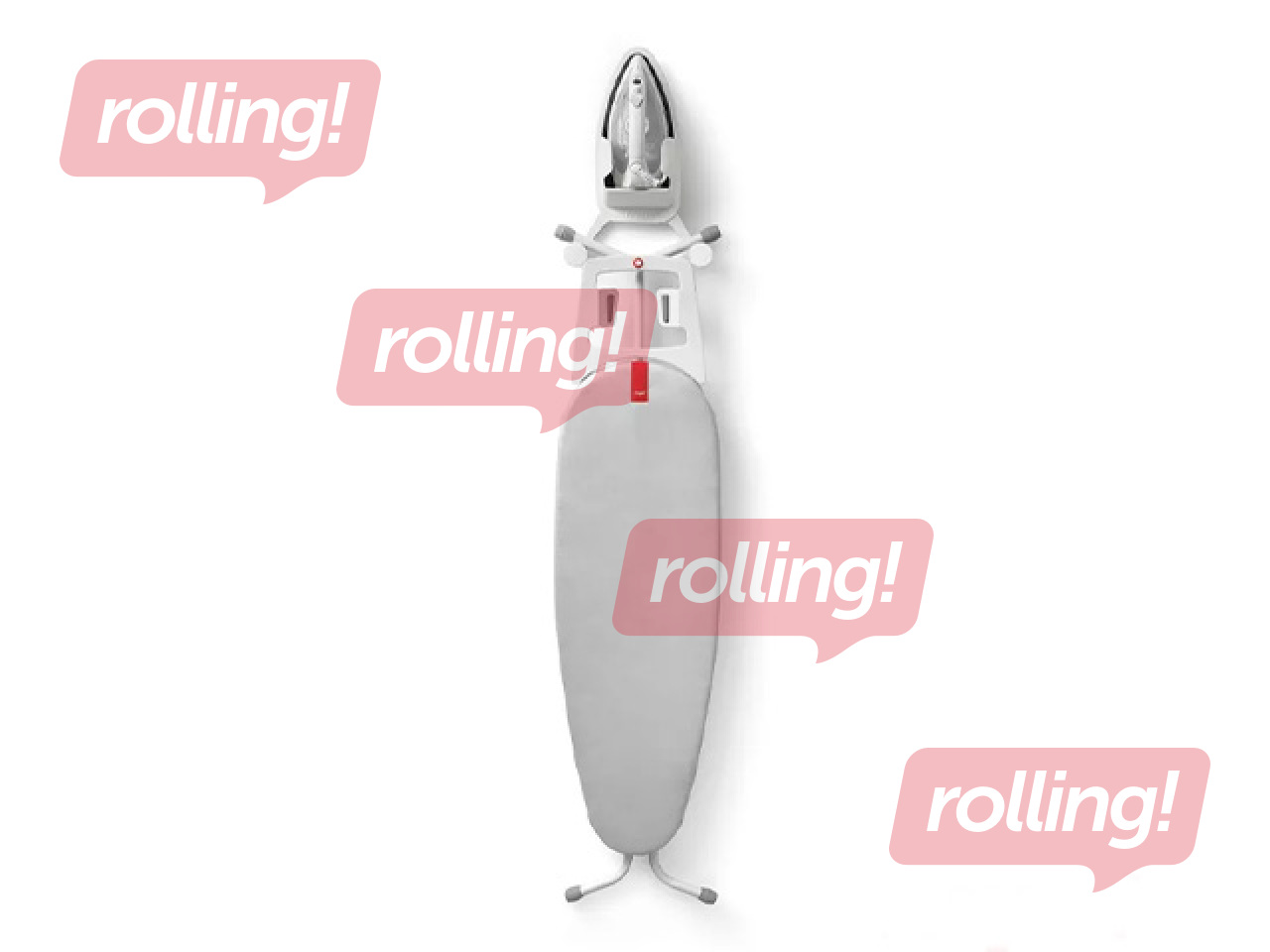 Держатель для гладильной доски и утюга Rayen, с силиконом, белый