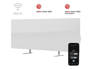 Viedais elektriskais sildītājs Aeno, 700+ W, balts