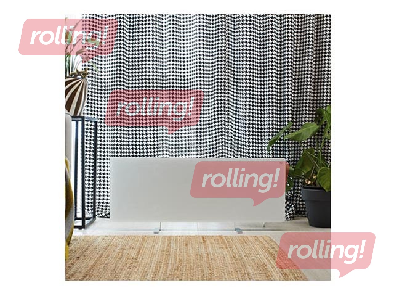 Viedais elektriskais sildītājs Aeno, 700+ W, balts