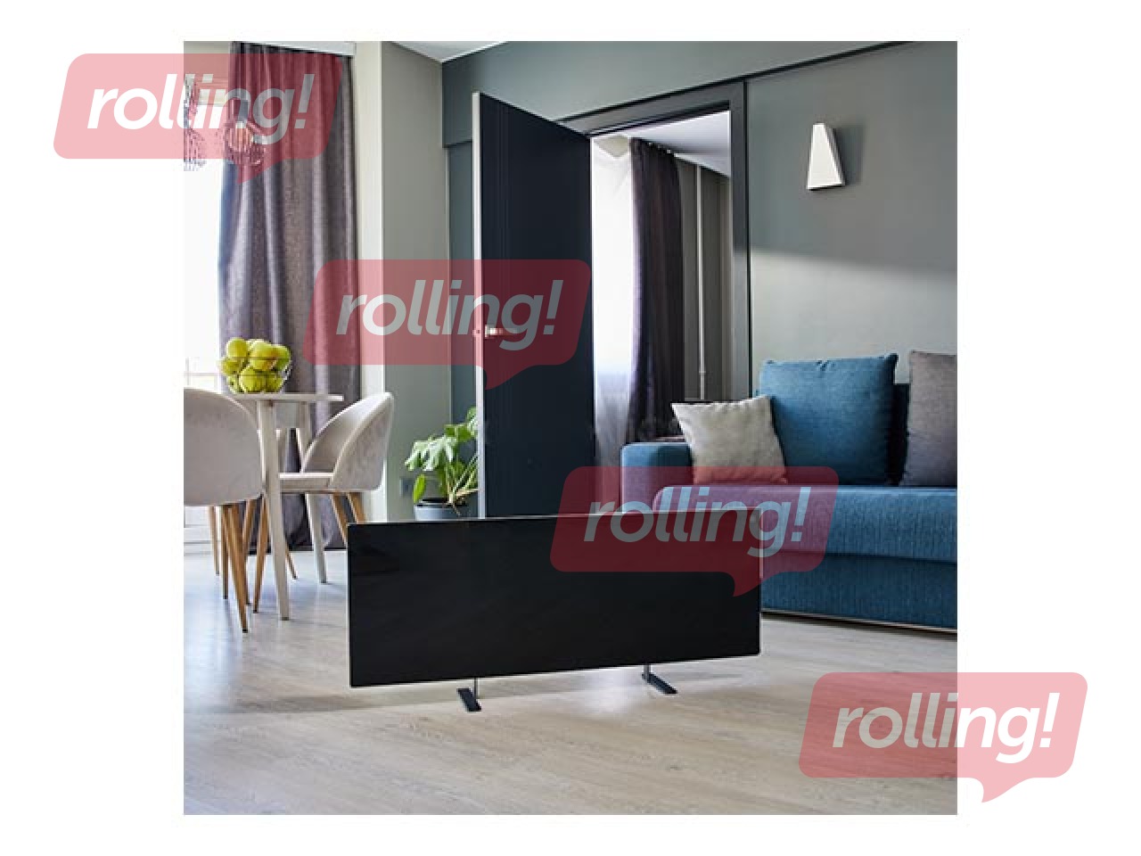 Smart electric heater Aeno, 700+ W, black