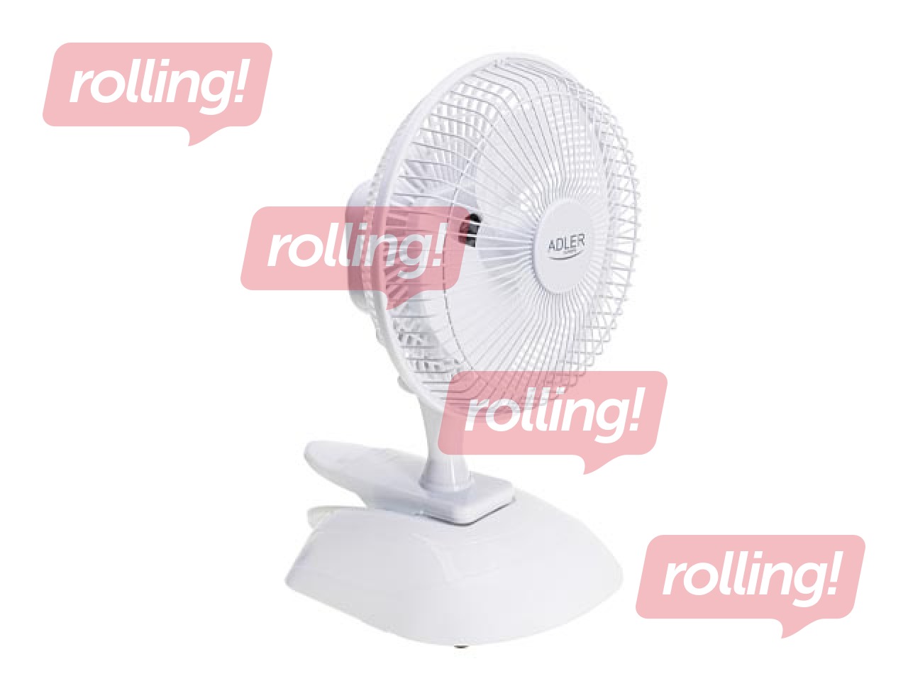 Galda ventilators Adler, AD7317, 30W, ø15cm, balts