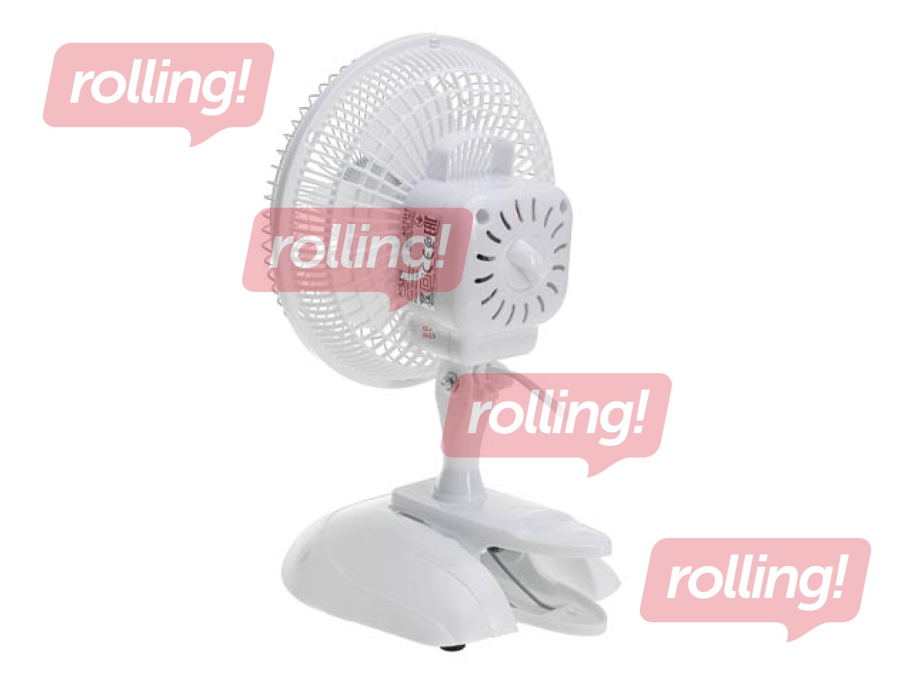 Laudaventilaator Adler, AD7317, 30W, ø15cm, valge