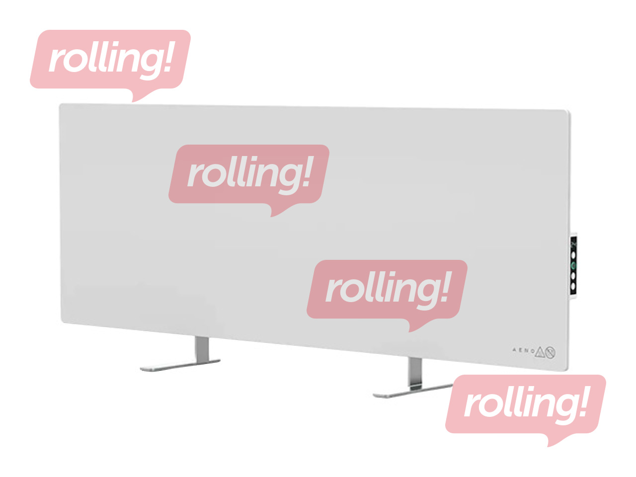 Viedais elektriskais sildītājs AENO Premium Eco Smart sildītājs, 700 W, rūdīts stikls, infrasarkanai