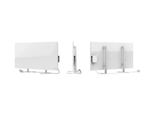 Viedais elektriskais sildītājs AENO Premium Eco Smart sildītājs, 700 W, rūdīts stikls, infrasarkanai