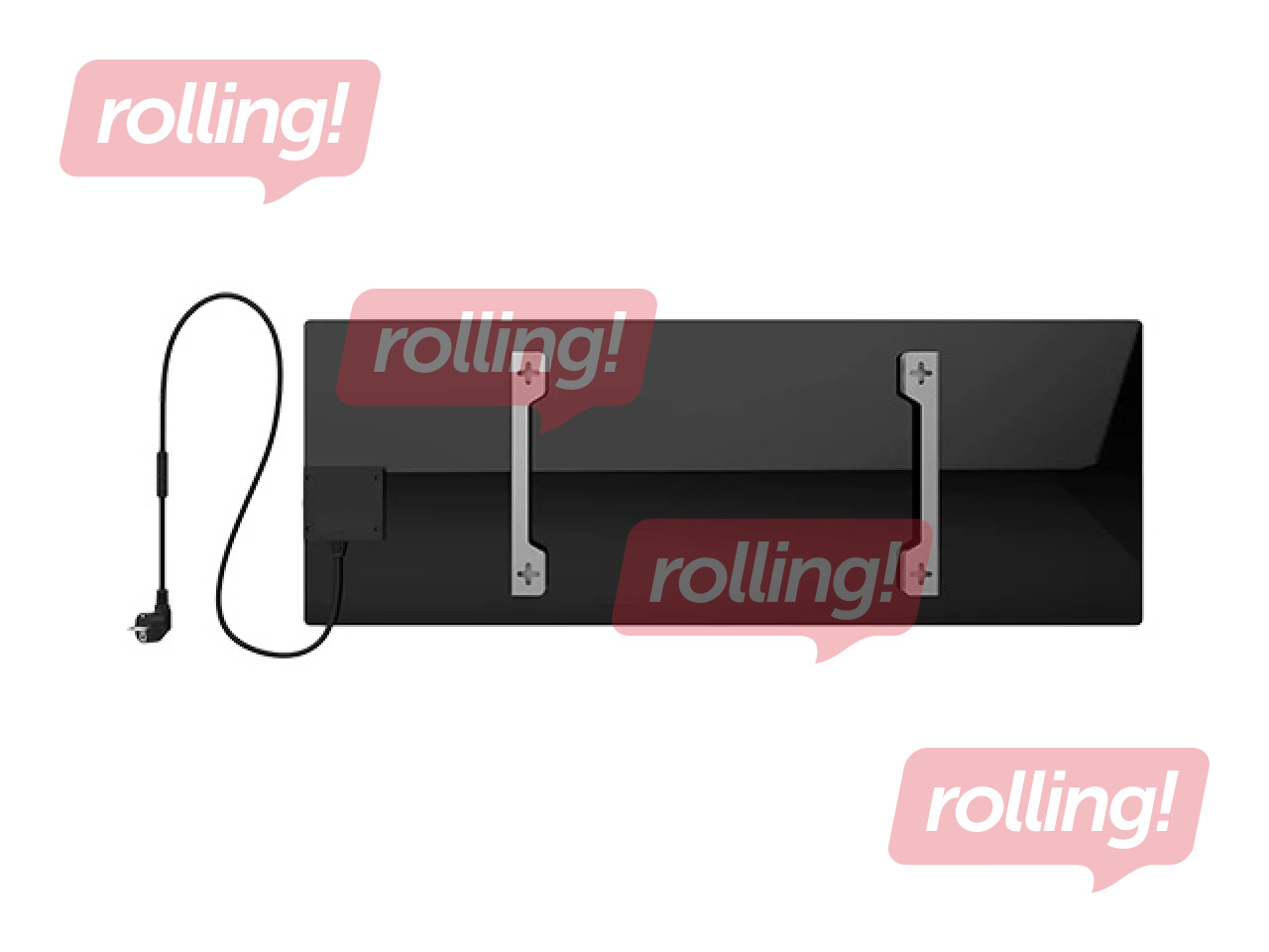 Viedais elektriskais sildītājs AENO Premium Eco Smart sildītājs, 700 W, rūdīts stikls, infrasarkanai
