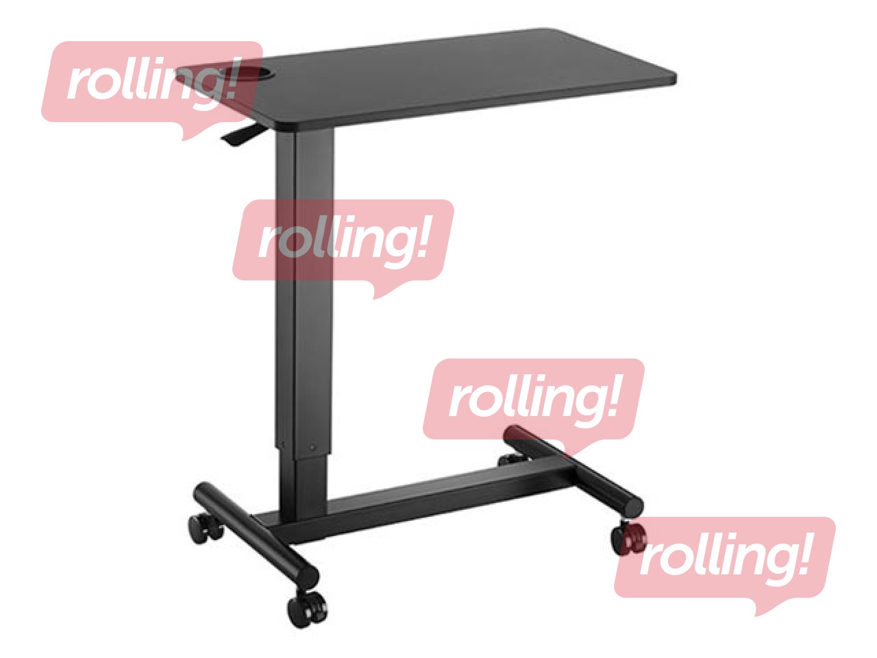 Augstumā regulējams galds Up Up, Forseti, melns