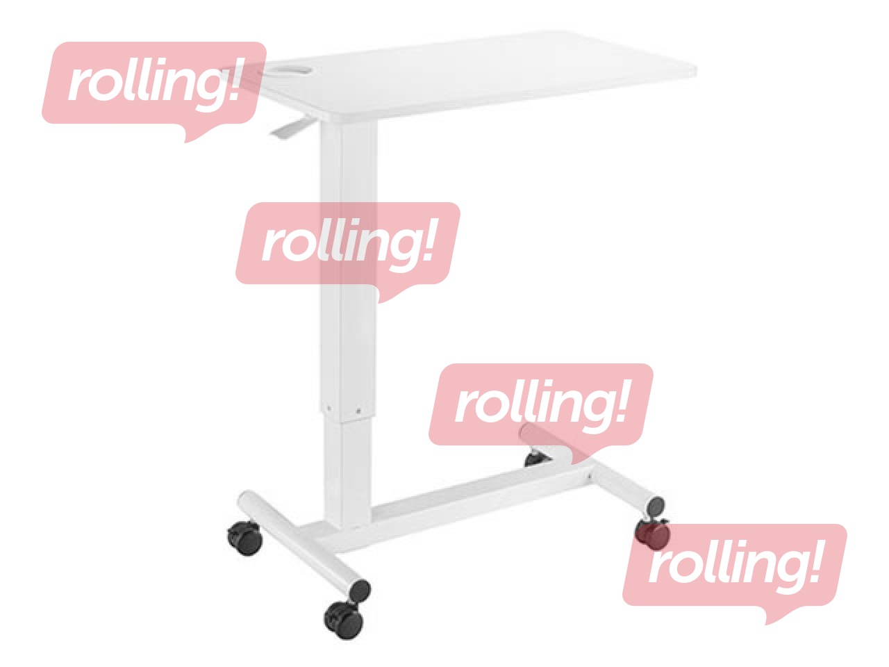 Augstumā regulējams galds Up Up, Forseti, balts