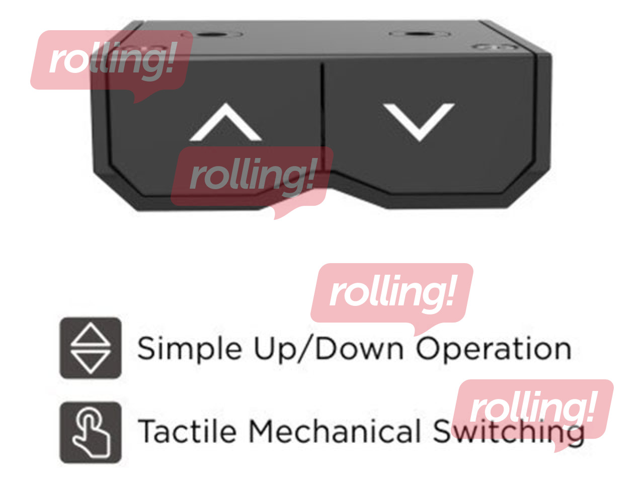 Augstumā regulējams galds Up Up Frigg, melns, 120x60cm