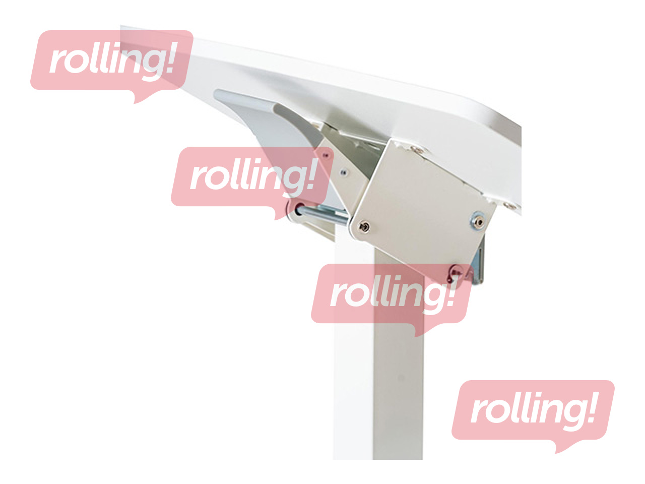 Augstumā regulējams galds Sun-Flex, Easydesk Pro, balts, 60x52cm
