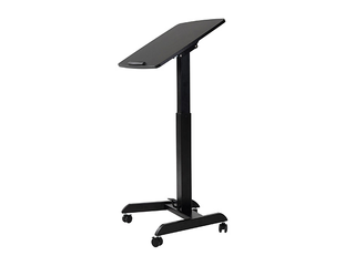 Augstumā regulējams galds Sun-Flex, Easydesk Pro, melns, 60x52cm
