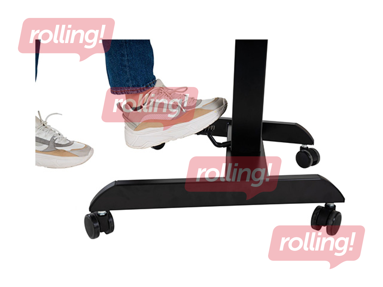 Augstumā regulējams galds Sun-Flex, Easydesk Pro, melns, 60x52cm