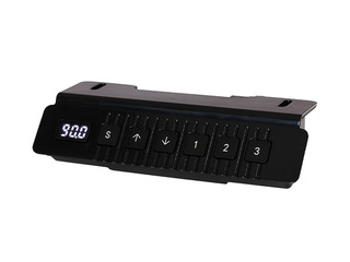 Augstumā regulējams galds Sun-Flex Easydesk Elite, melns, 120x60cm