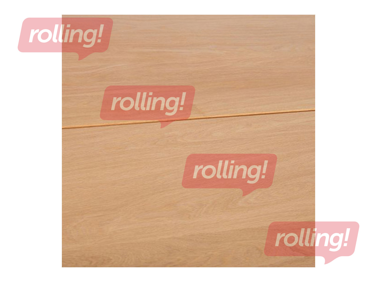 Konferenču galds Lisbon, melns rāmis, ozola toņa virsma, 220×100×75cm