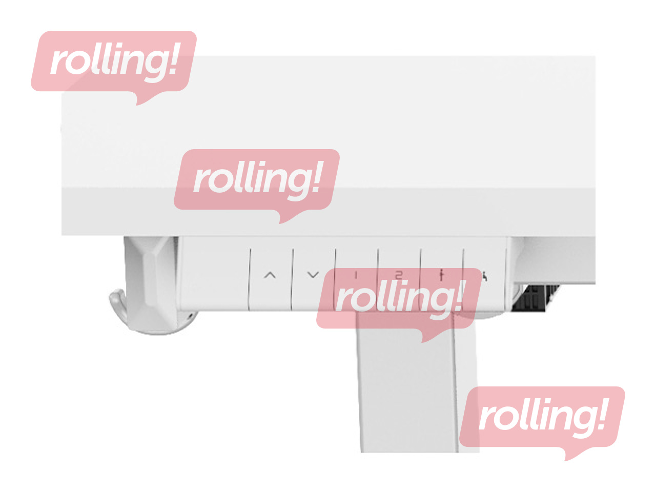 Height-adjustable desk Ergo Kid, children’s, white, 112x60cm