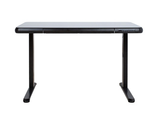 Augstumā regulējams galds Ergo Fit, melns, 122x62cm